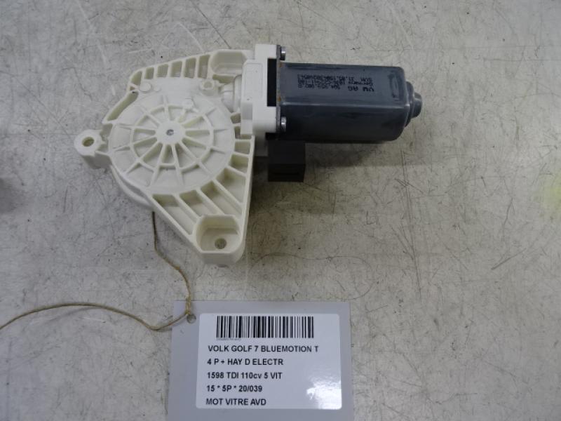 MOTOR RUITMECHANISME VOOR RECHTS Vw GOLF VII 11/12 - 17