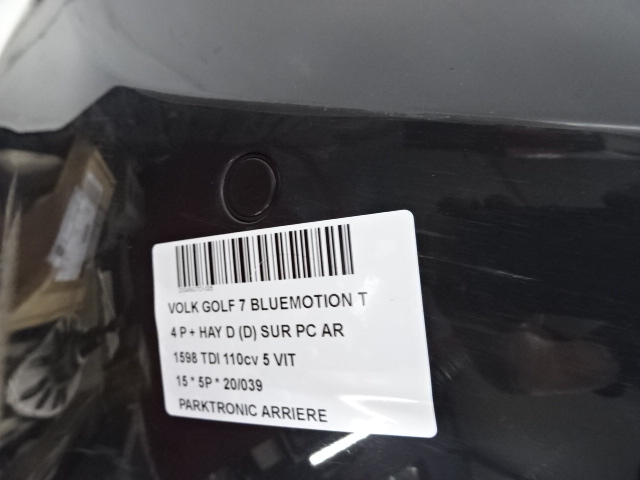 PARKTRONIC ARRIERE Vw GOLF VII 11/12 - 17