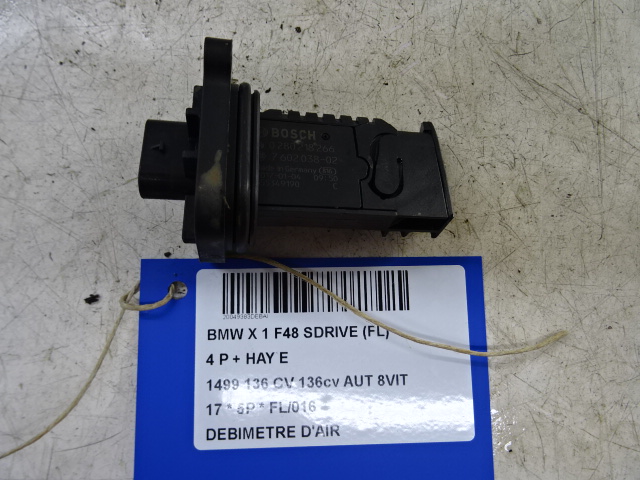 DEBIMETRE D&#039;AIR Bmw X1 F48 09/15 - 7/19