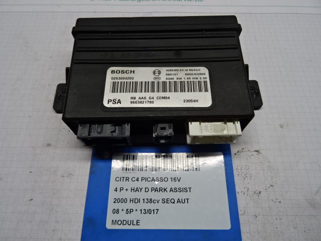 MODULE Citroen C4 PICASSO 02/07 - 13