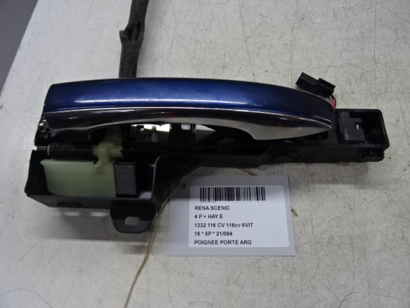 TÜRGRIFF LINKS HINTEN Renault SCENIC 9/16+