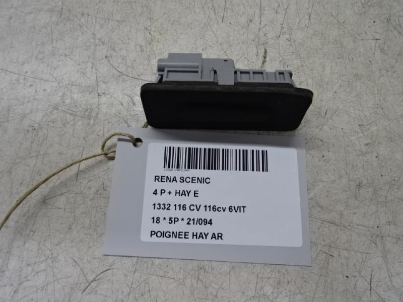 POIGNEE DE HAYON ARRIERE Renault SCENIC 9/16+