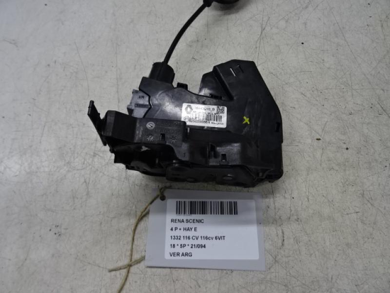 VERGRENDELING ACHTER LINKS Renault SCENIC 9/16+