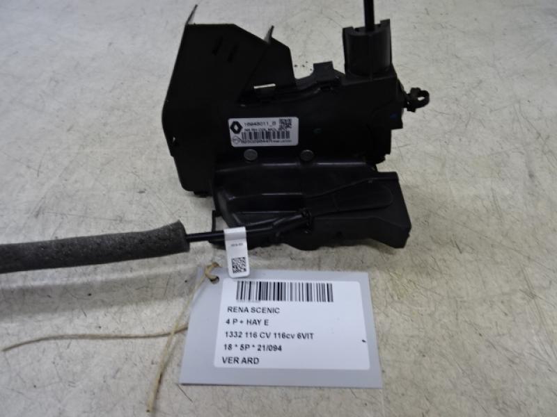 VERGRENDELING ACHTER RECHTS Renault SCENIC 9/16+