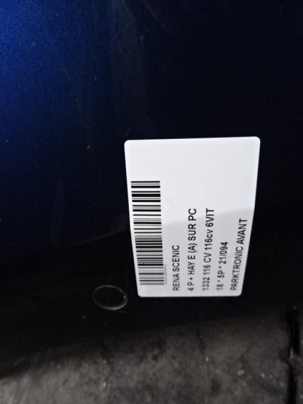 PARKEERSENSOREN VOOR Renault SCENIC 9/16+