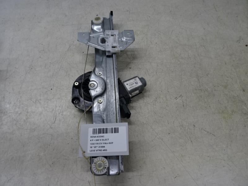 RUITMECHANISME ACHTER LINKS Renault SCENIC 9/16+