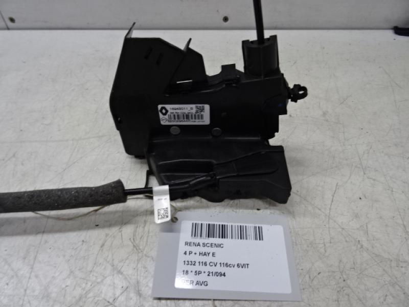 VERGRENDELING VOOR LINKS Renault SCENIC 9/16+