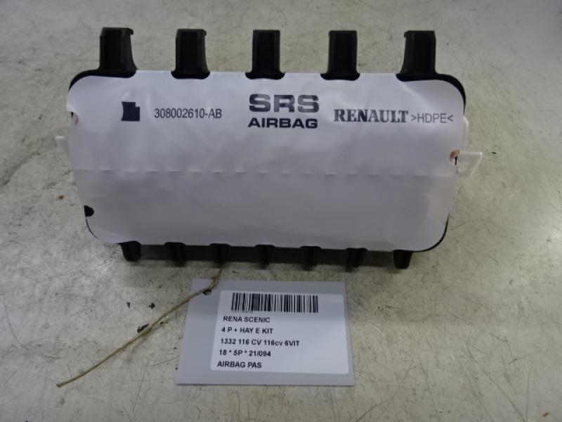 AIRBAG PASSAGIER Renault SCENIC 9/16+