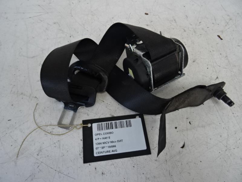 FRONT SEATBELT LEFT Opel COMBO 3/02 - 12