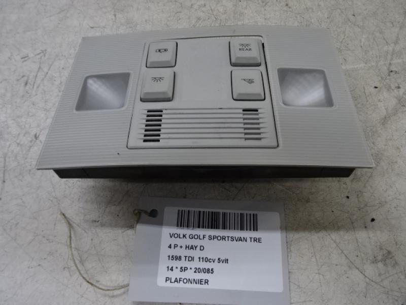 BINNENVERLICHTING Vw GOLF SPORTSVAN 5/14 - 10/17
