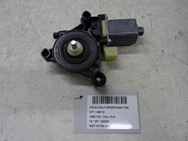 MOTEUR DE VITRE DE PORTE AVANT DROITE Vw GOLF SPORTSVAN 5/14 - 10/17