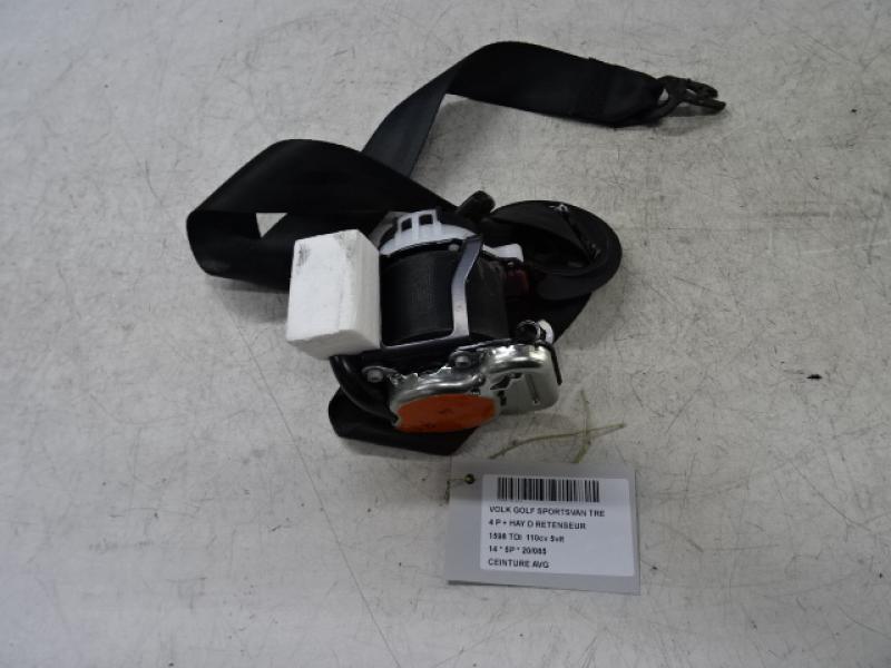 FRONT SEATBELT LEFT Vw GOLF SPORTSVAN 5/14 - 10/17