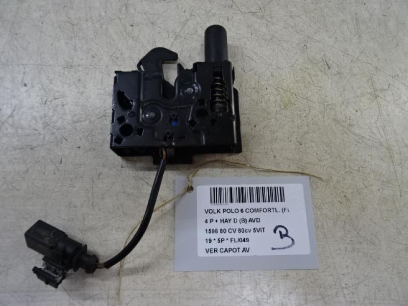VERGRENDELING MOTORKAP Vw POLO (AW/BZ) 10/17 - 9/21