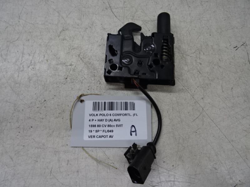 VERGRENDELING MOTORKAP Vw POLO (AW/BZ) 10/17 - 9/21