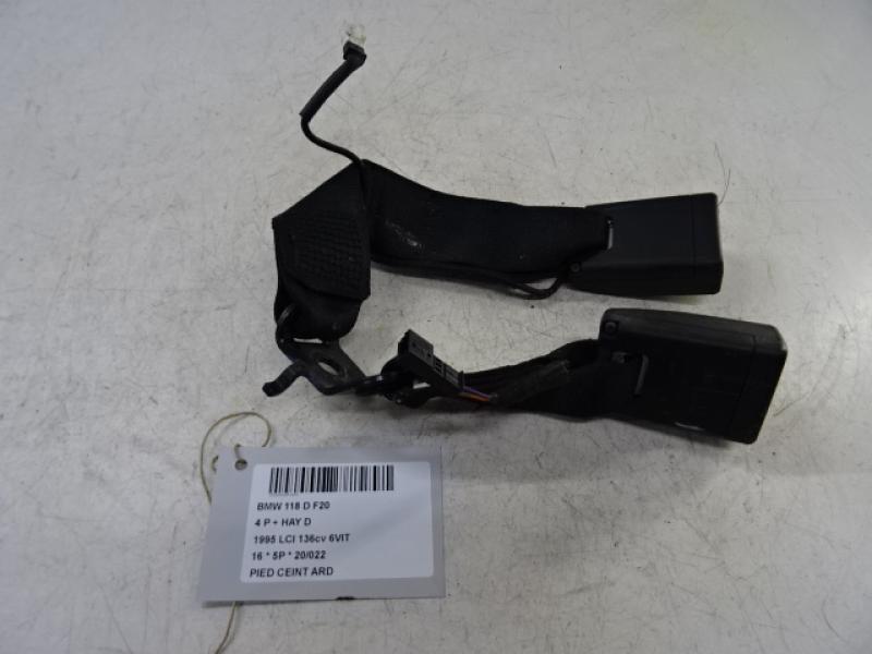 VEILIGHEIDSGORDEL VOET ACHTER RECHTS Bmw 1 F20/F21 3/15 - 19