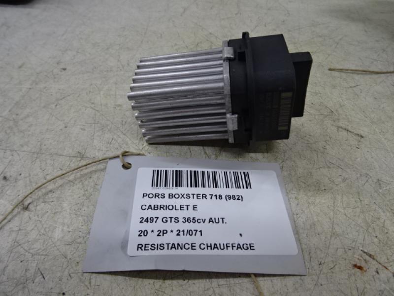 HEIZUNG WIDERSTAND Porsche 718 BOXSTER(982) 16+