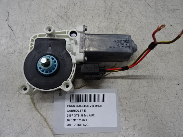 MOTOR RUITMECHANISME VOOR LINKS Porsche 718 BOXSTER(982) 16+