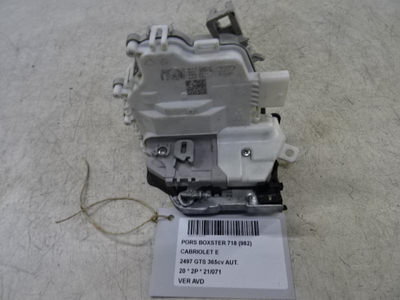 VERROUILLAGE DE PORTE AVANT DROITE Porsche 718 BOXSTER(982) 16+