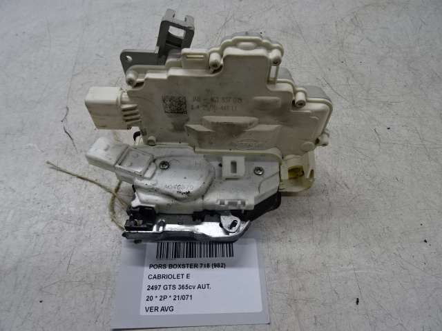 VERGRENDELING VOOR LINKS Porsche 718 BOXSTER(982) 16+