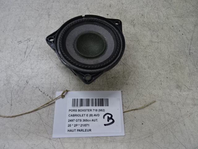 AUTOSPEAKERS Porsche 718 BOXSTER(982) 16+