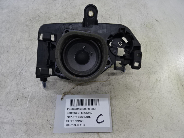 AUTOSPEAKERS Porsche 718 BOXSTER(982) 16+