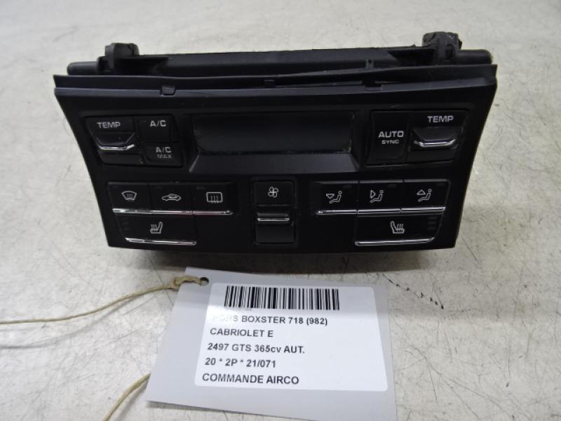 KLIMA SCHALTER Porsche 718 BOXSTER(982) 16+