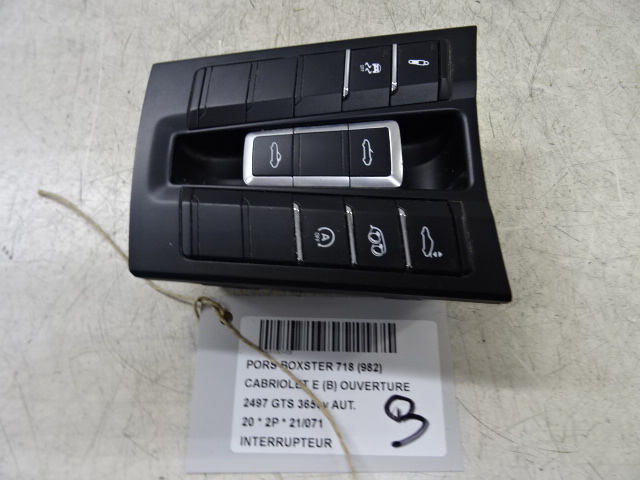 SCHAKELAAR Porsche 718 BOXSTER(982) 16+