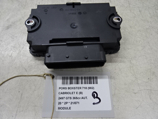 MODULE Porsche 718 BOXSTER(982) 16+