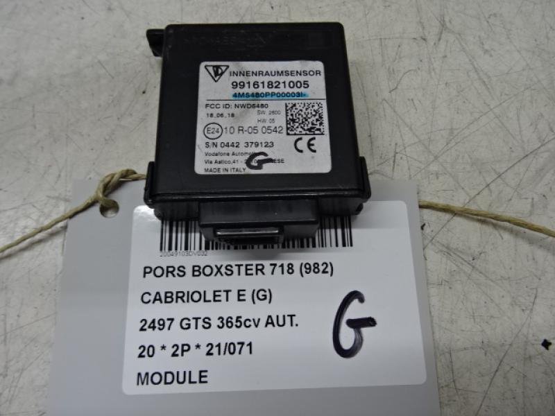 MODULE Porsche 718 BOXSTER(982) 16+