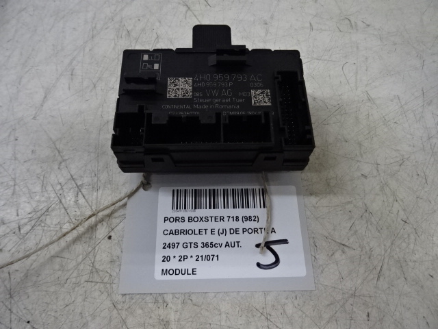 MODULE Porsche 718 BOXSTER(982) 16+