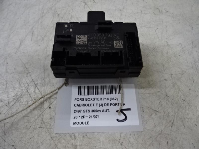 MODULE Porsche 718 BOXSTER(982) 16+