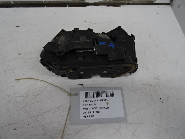 VERGRENDELING ACHTER LINKS Vw GOLF VIII 2/20+