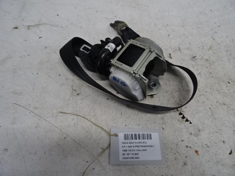 FRONT SEATBELT LEFT Vw GOLF VIII 2/20+