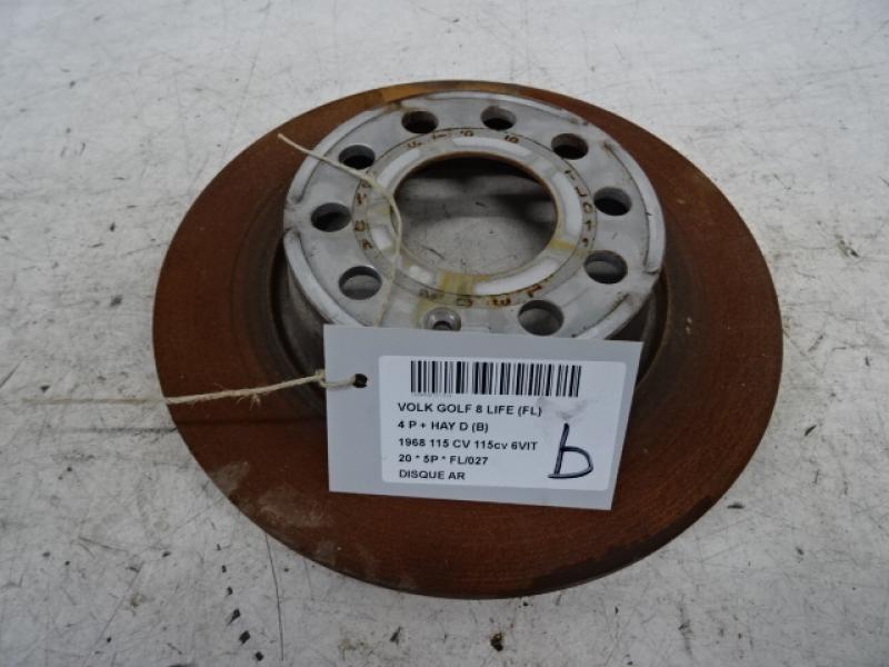 REMSCHIJF ACHTER Vw GOLF VIII 2/20+