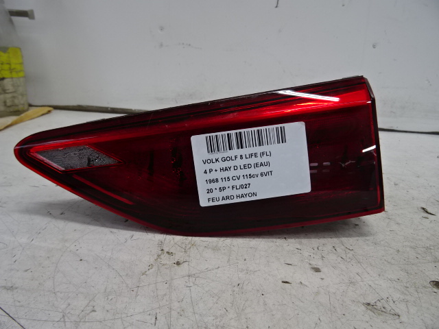 FEU ARRIERE DROIT DE HAYON Vw GOLF VIII 2/20+