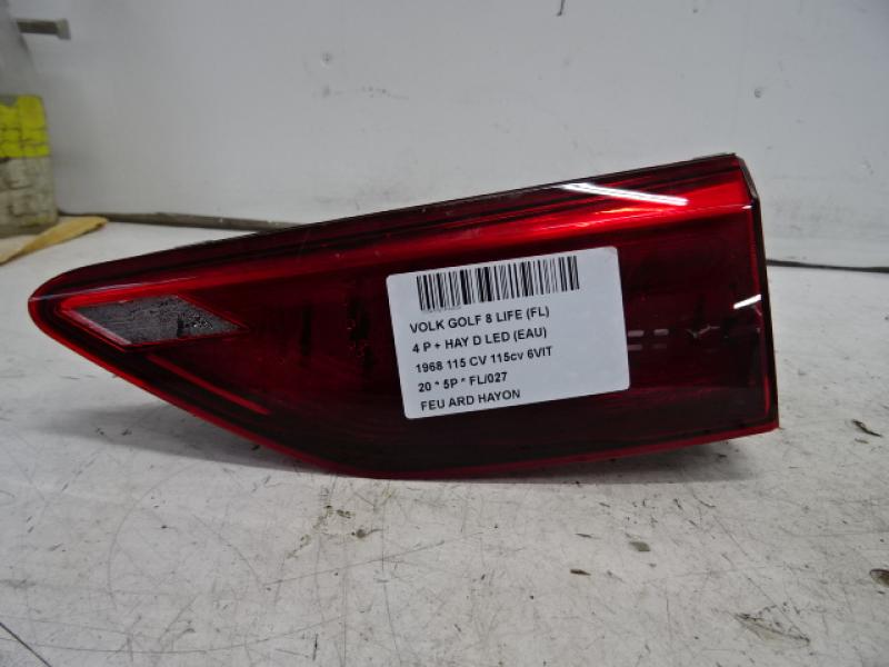 LICHT ACHTERKLEP RECHTS Vw GOLF VIII 2/20+