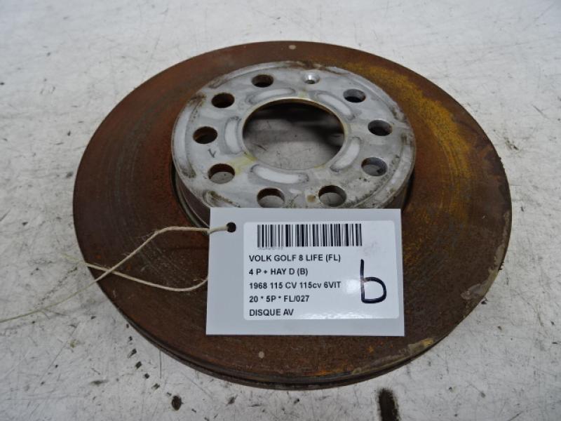 REMSCHIJF VOOR Vw GOLF VIII 2/20+