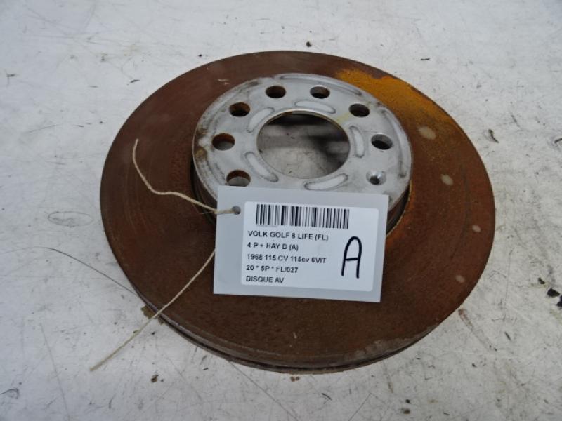 REMSCHIJF VOOR Vw GOLF VIII 2/20+