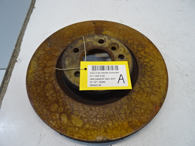 DISQUE AVANT Volvo V40 03/12+