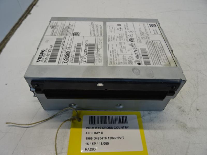 RADIO Volvo V40 03/12+