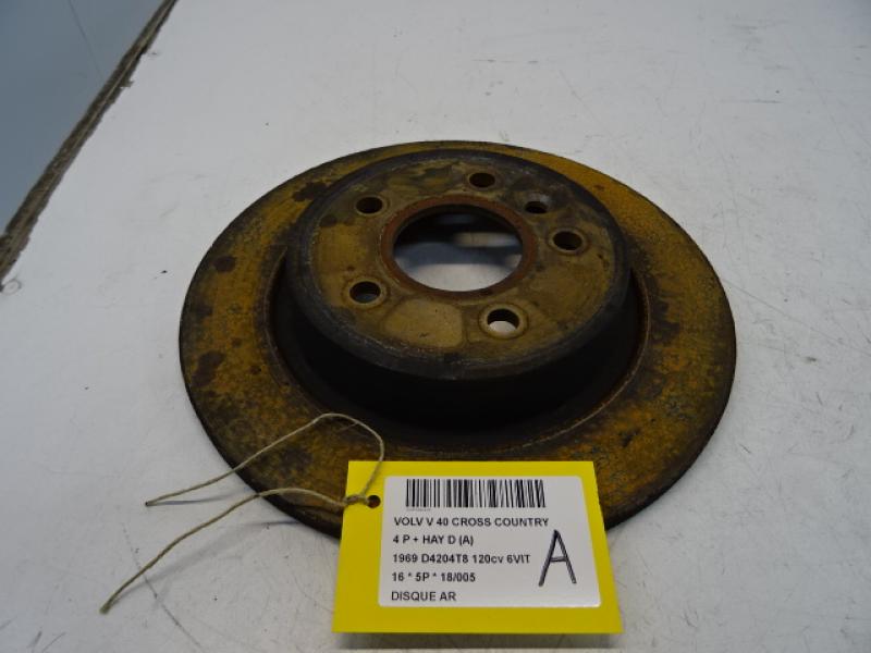 DISQUE ARRIERE Volvo V40 03/12+