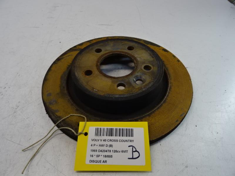DISQUE ARRIERE Volvo V40 03/12+