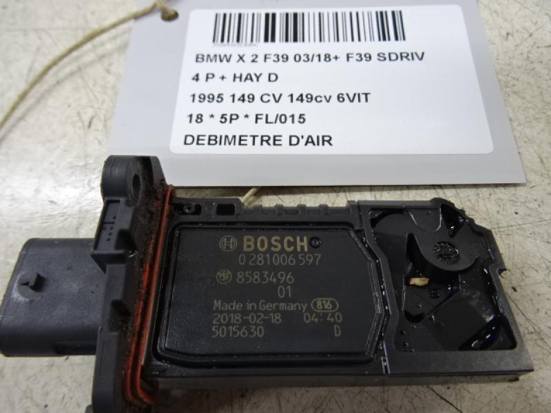 AIRFLOW METER Bmw X 2 F39 03/18+