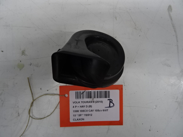 CLAXON Vw TOURAN 08/10 - 15