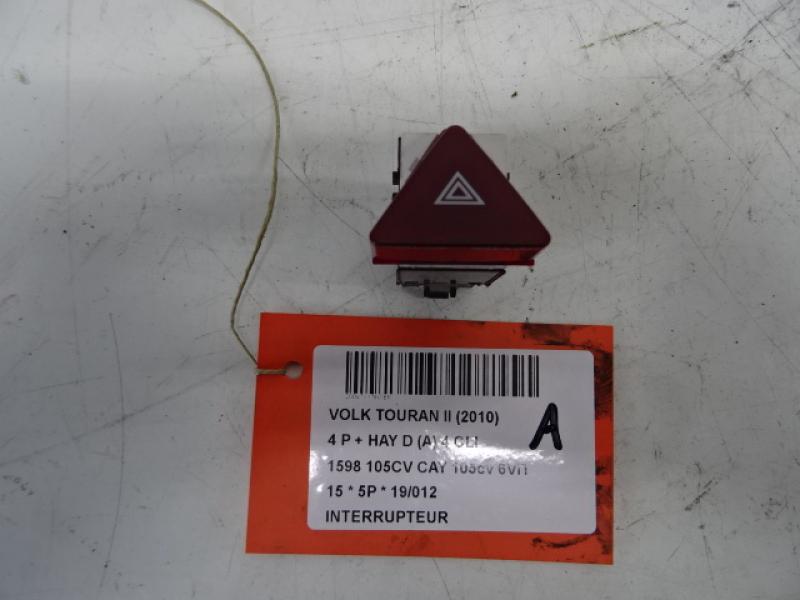 INTERRUPTEUR Vw TOURAN 08/10 - 15