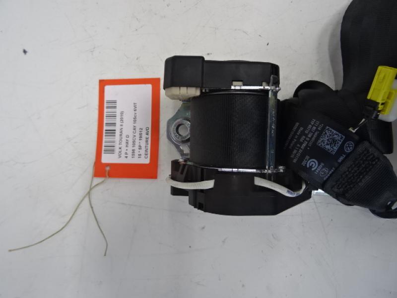FRONT SEATBELT RIGHT Vw TOURAN 08/10 - 15