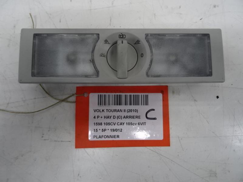 PLAFONNIER Vw TOURAN 08/10 - 15