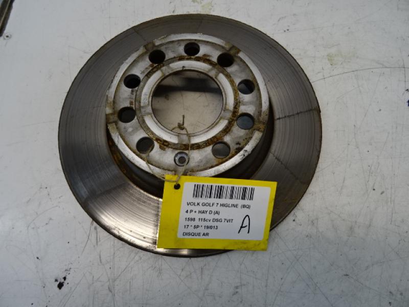 BREMSSCHEIBE HINTEN Vw GOLF VII 1/17 - 2/20 FaceLift