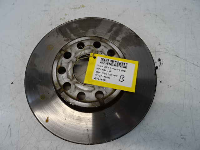 REMSCHIJF VOOR Vw GOLF VII 1/17 - 2/20 FaceLift