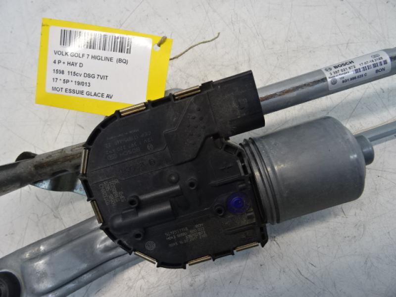 SCHEIBENWISCHERMOTOR VORNE Vw GOLF VII 1/17 - 2/20 FaceLift